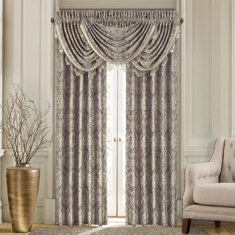 J Queen New York Provence Stone Valance – Waterfall